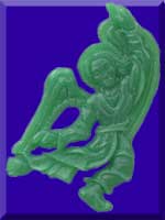Picture of Angel of Adoration Wax Carving