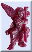 Picture of the Angel of the Sepluchre Wax Carving