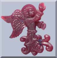 Picture of an Angel of the Ascension Wax Carving