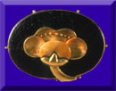picture of ebony and 24K gold brooch