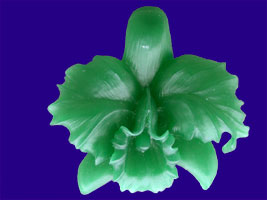 Picture of Cattleya Orchid Wax Carving
