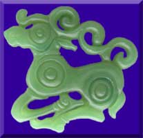 Picture of Scythian Stag Pin Wax Carving